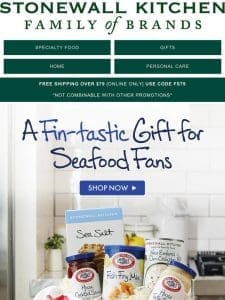 Free Shipping Over $79 | Reel in Great Flavor with This Gift from Legal Sea Foods