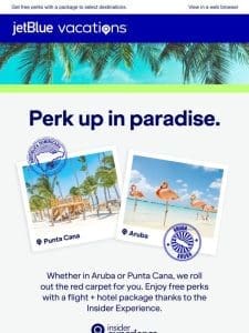 Free perks in the Caribbean? Shore. ?