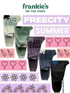 Fresh Drop: New FREECITY Arrivals!