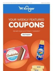 Fresh New Weekly Digital Coupons ? | 5/27: 10% OFF Military Discount