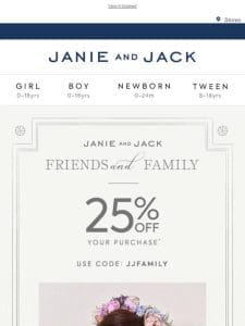 Friends & Family: 25% off new dresses