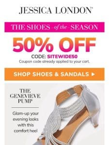 Friend， Your Sole Mates Are 50% OFF! ?