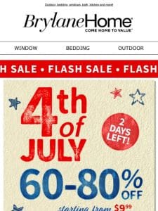 Fwd: Up to 80% Off July 4th FLASH Sale