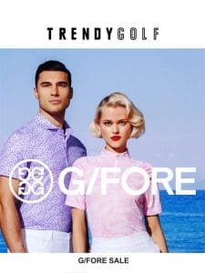 G/FORE IS NOW ON SALE!