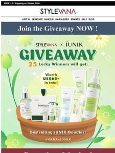 ?GIVEAWAY TIME? STYLEVANA x IUNIK ?