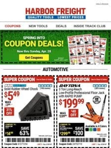 GREAT DEALS and COUPON SAVINGS Inside!