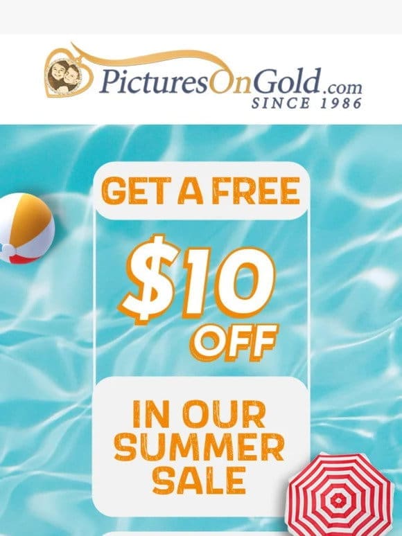 Get $10 Free In Our Summer Event!