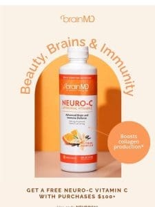 Get A FREE Bottle Of Neuro-C Vitamin C