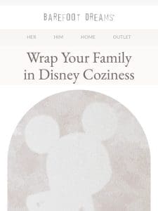 Get Cozy with Disney