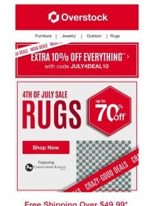 Get Floored! Amazing Rugs at Insanely Low Prices – Up to 70% Off!