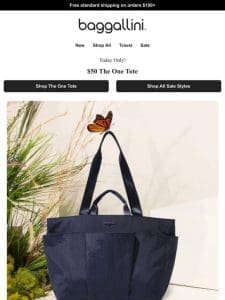 Get It Before It’s Gone—$50 The One Tote