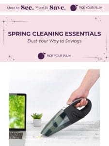 Get Organized: Spring Cleaning Must-Haves!