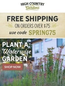 Get Ready For Earth Day With Free Shipping