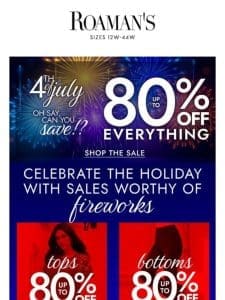 Get Those Fireworks Ready–This Sale is Going Off!