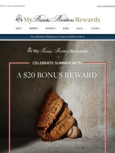 Get a $20 BONUS REWARD when you become a member today