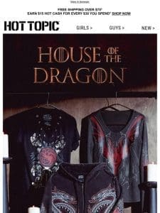 Get ready for battle with our House of the Dragon pieces ???