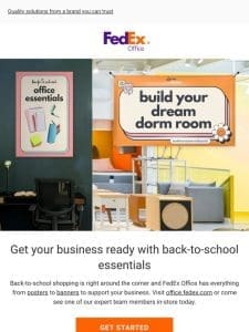 Get ready for the rush with FedEx Office