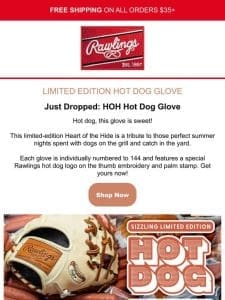 Get the Limited Edition Hot Dog Glove NOW