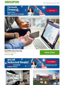 Get up to 10% off! NordVPN Online Security