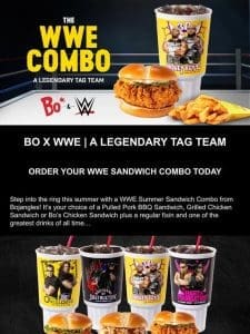 Get your WWE Collectible cup!