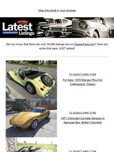Get your dream car from ClassicCars.com