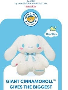 Giant Cinnamoroll™ Plush Back Online!