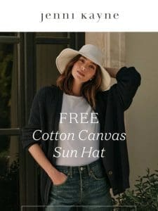 Gift Alert: FREE Sun Hat ($145 Value)