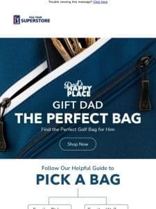 Gift Dad The Perfect Bag