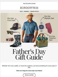 Gift Guide: What to Buy for Father’s Day!