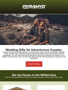 Gifts For The Adventurous Couple