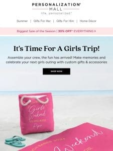 Girls Trip! New Custom Accessories For Your Adventure With Your Besties!