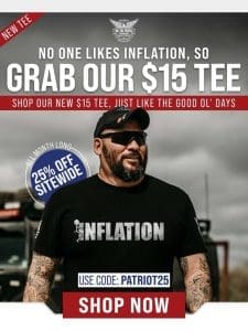 Give Inflation the Middle Finger ?