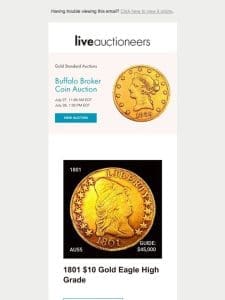 Gold Standard Auctions | Buffalo Broker Coin Auction