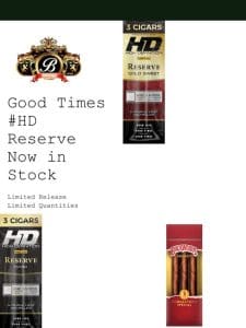 Good Times #HD Reserve Now In Stock