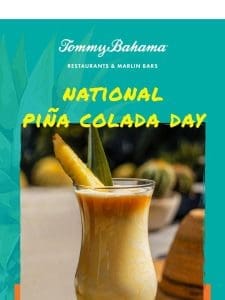 Got Plans for National Piña Colada Day?