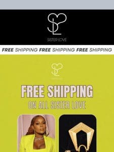 Grab your Sister Love jewelry today!