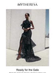 Grand gowns for black-tie occasions