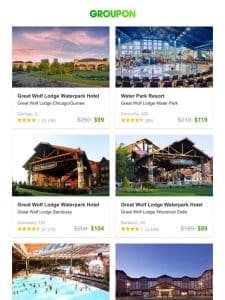 Great Wolf Lodge Waterpark Hotel and More