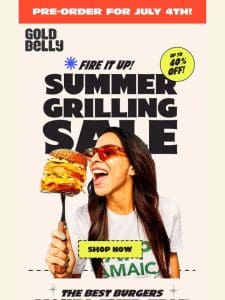 Grill Kits SALE! 40% OFF July 4th Pre-Orders!