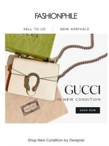 Gucci in New Condition