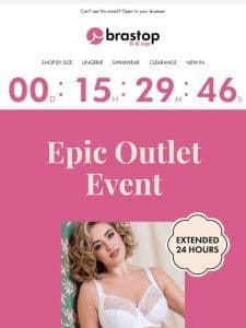 HAPPY MONDAY! Epic Outlet extended 24 HOURS