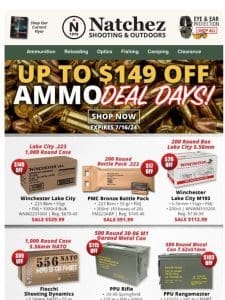 HOT deals on bulk ammo