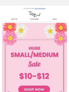 HUGE Small/Medium Sale