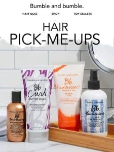 Hair treatments to hydrate， plump， or repair ??