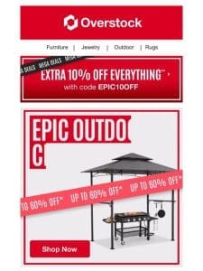 Happening NOW: Epic Outdoor Clearout‼️