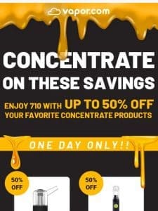 Happy 710   Up to 50% Off Today Only