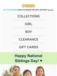 Happy National Siblings Day ?