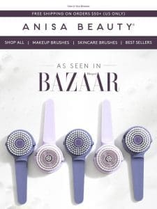 Harper’s Bazaar ?’s Our Cleansing Brush