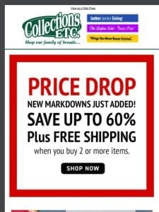 Heads Up! New Markdowns This Way ?