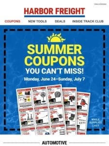 Heat Up the Savings with NEW COUPON DEALS!